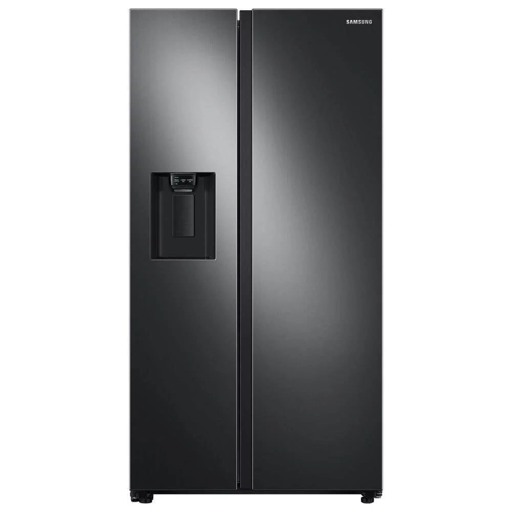 Black Stainless Steel Side-by-Side Refrigerator Q38049