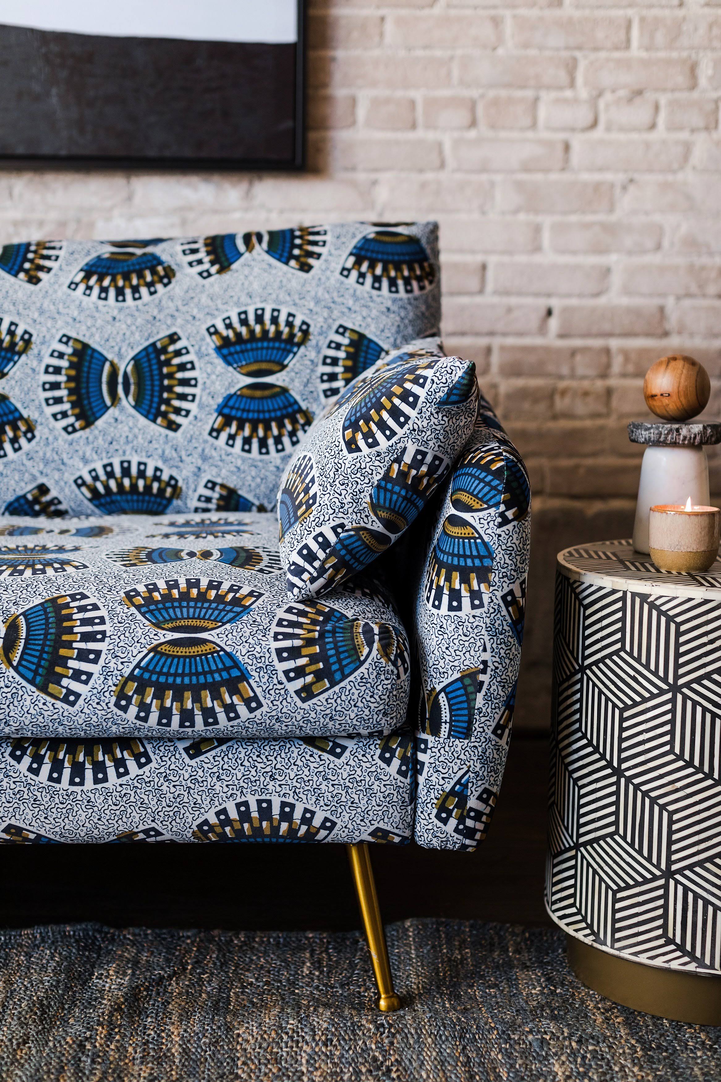 Modern Armchair Velvet Gold K98741