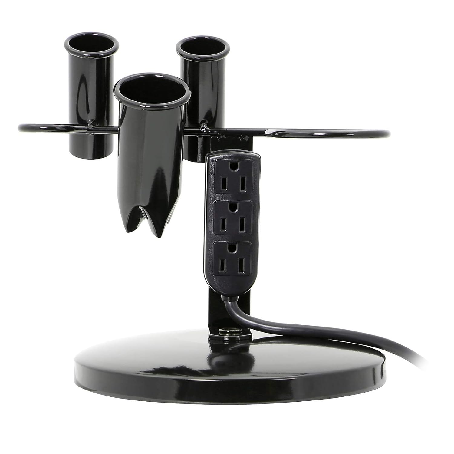 Tabletop Blow Dryer & Hair Iron Holder with 3 Outlets O129125