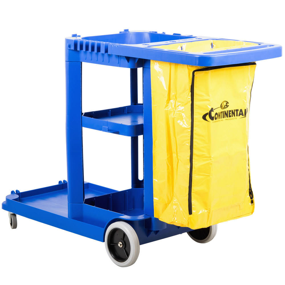 Janitor Cart with Vinyl Bag N4274
