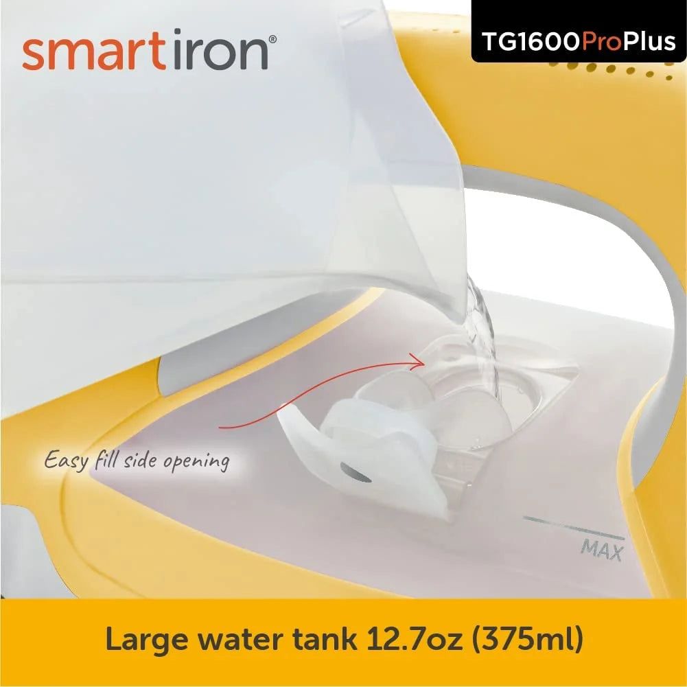 1800 Watt Yellow Steam Iron J561594