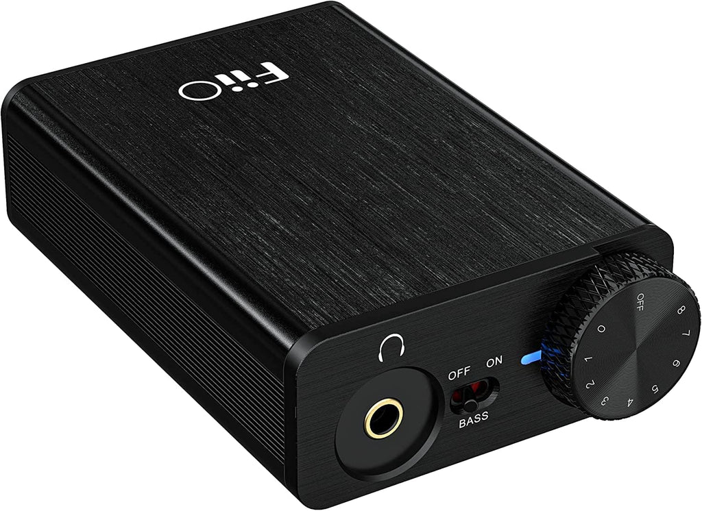 Black USB Headphone Amplifier DAC with 3.5mm Audio Cable 6 Ft I942942