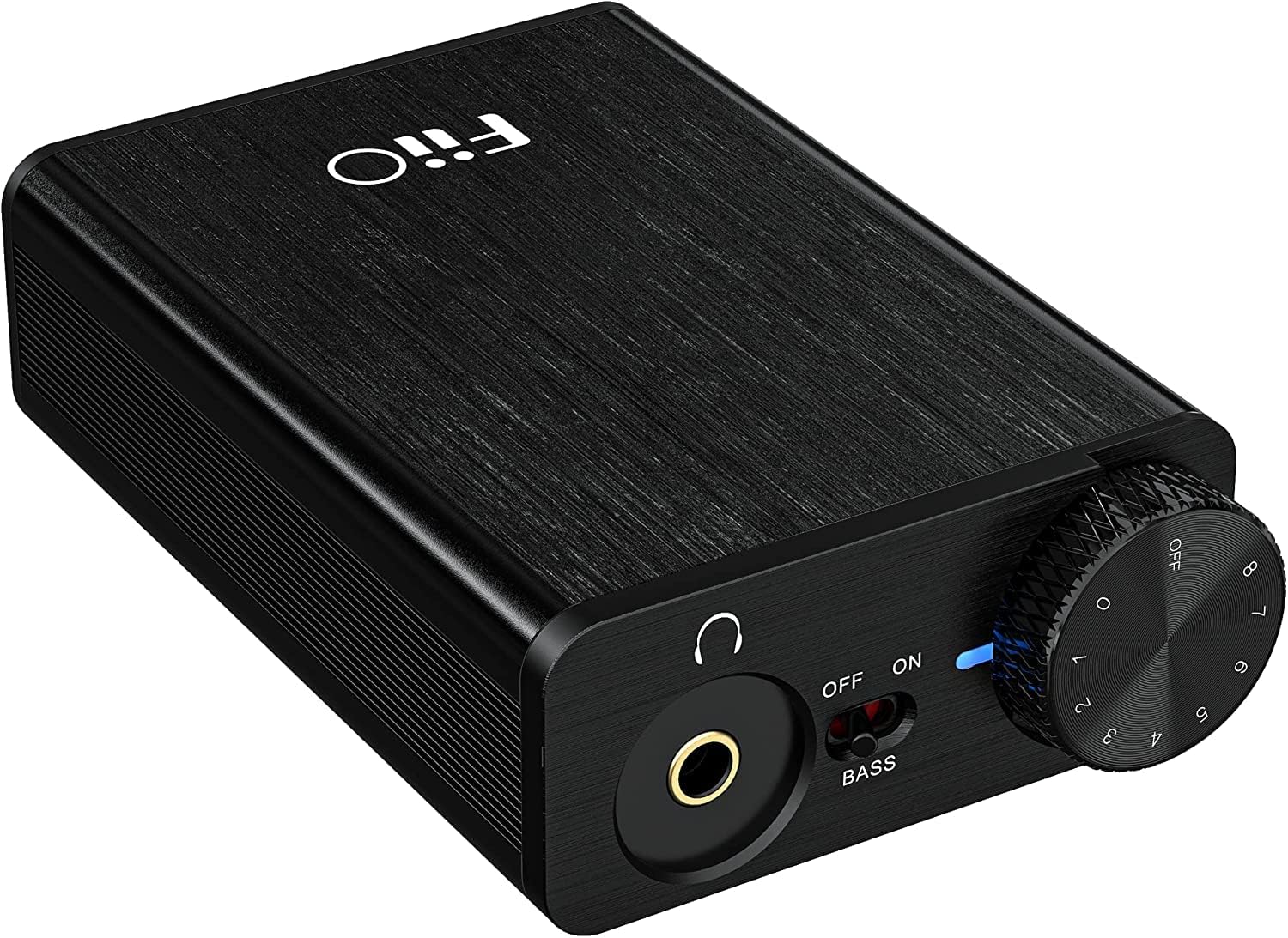 Black USB Headphone Amplifier DAC with 3.5mm Audio Cable 6 Ft I942942