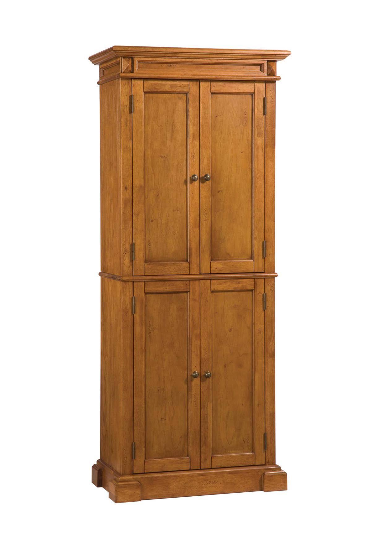 Distressed Oak Pantry E77358