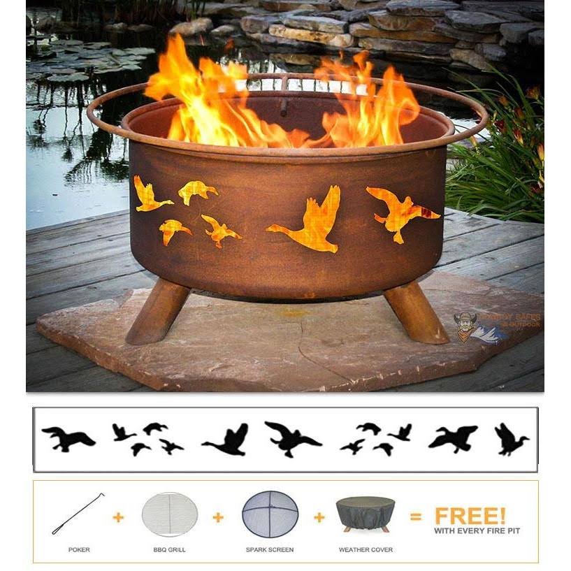 Wild Ducks Fire Pit S734989