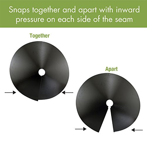Black 18-Inch Squirrel Baffle D769