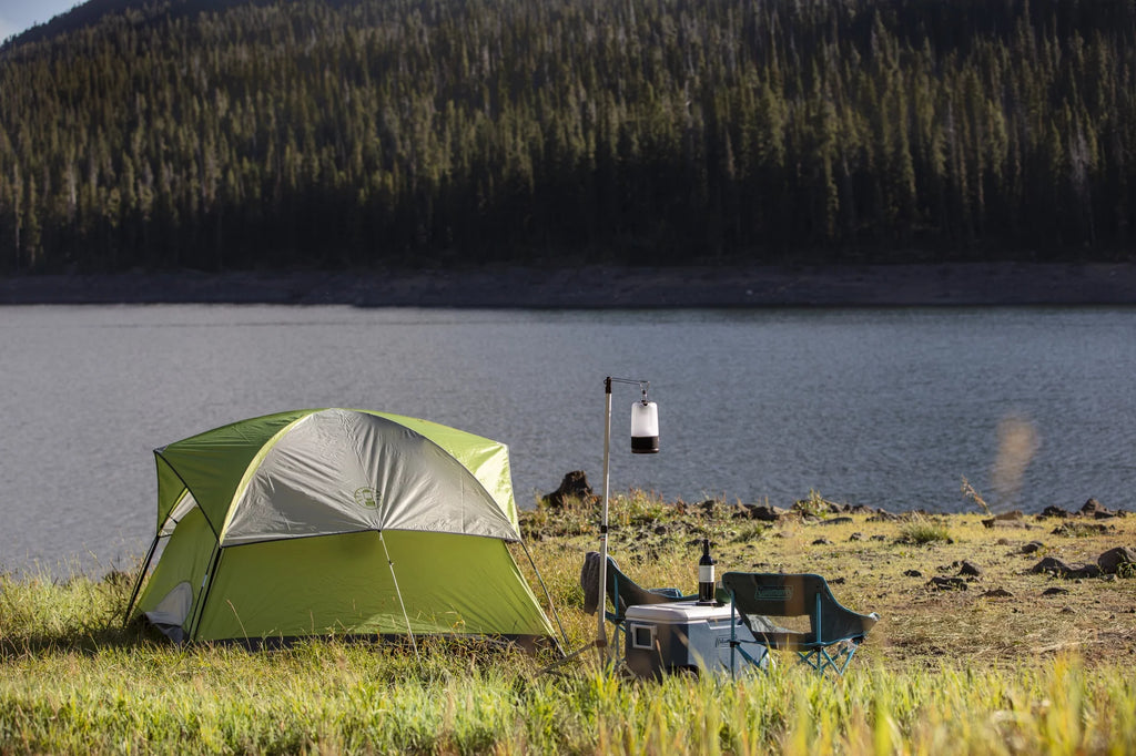 4-Person Dome Camping Tent, Green R911967