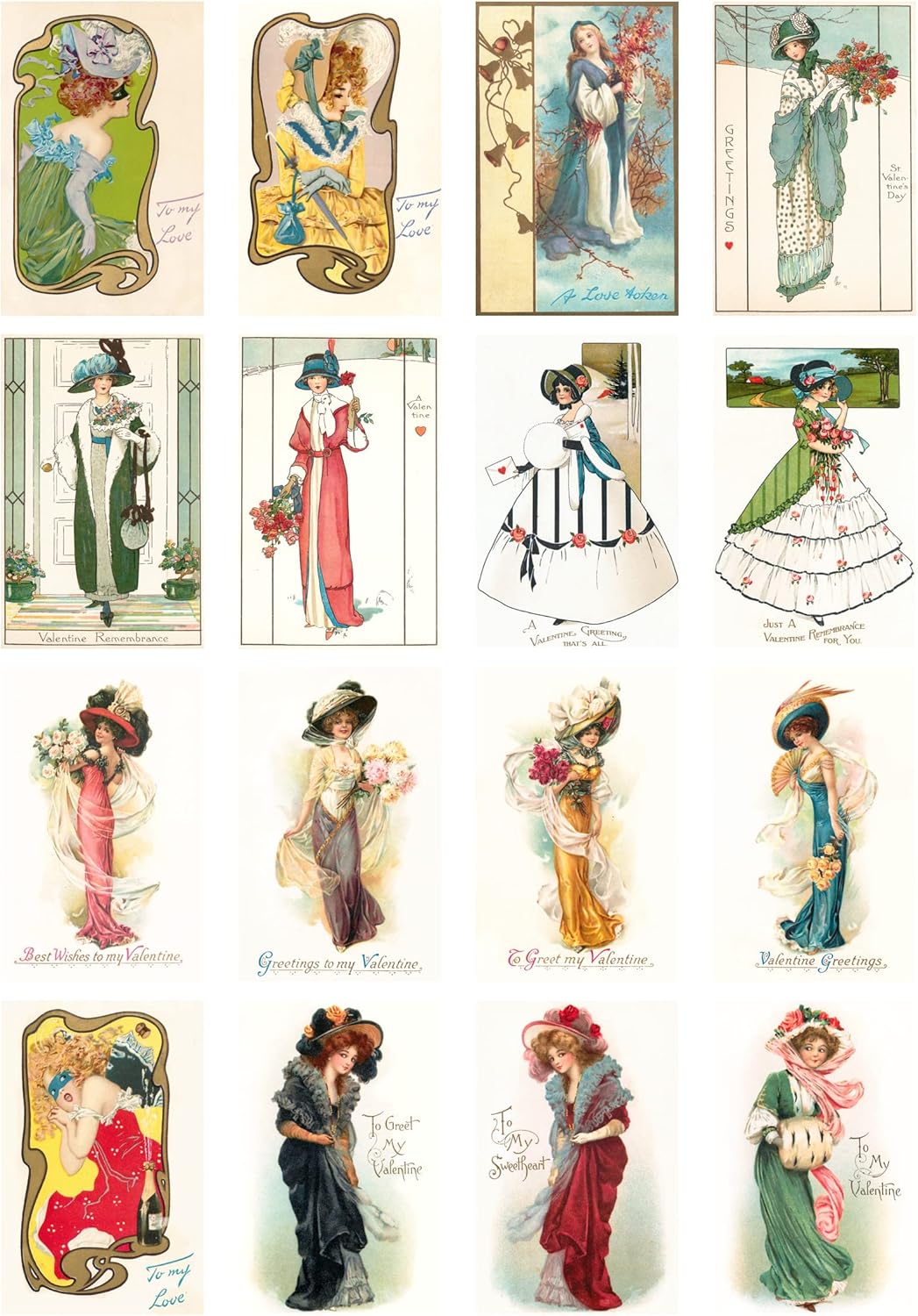21 Sheets Decoupage Paper Pack H43736