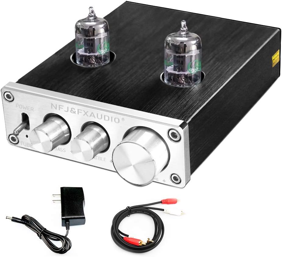 Black Tube Preamplifier with Bass and Treble Control E57141
