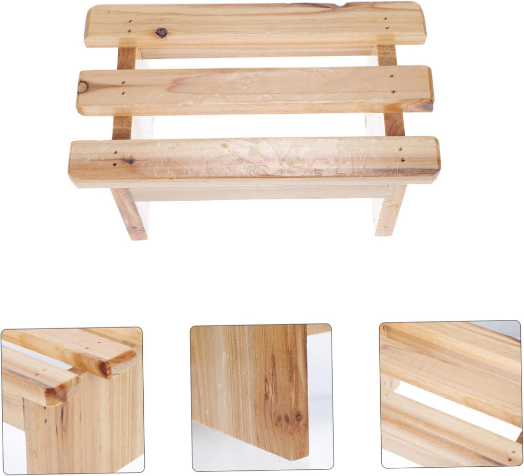 Wooden Foot Stool U77357