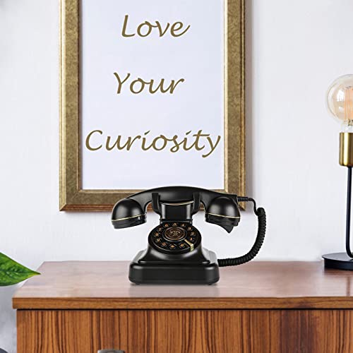 Black Corded Desk Telephone R385