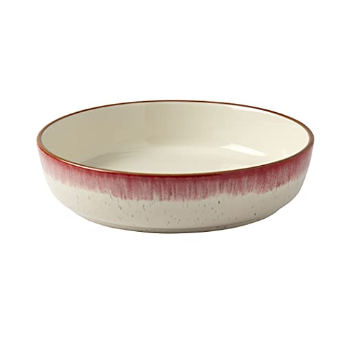 12 Piece Stoneware Dinnerware Set in Berry K423