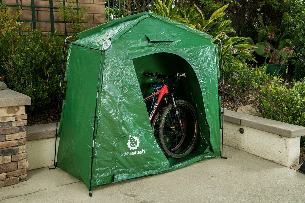 Heavy Duty Outdoor Storage Shed Tent - 74" Wide x 32" Deep x 68" High E69865
