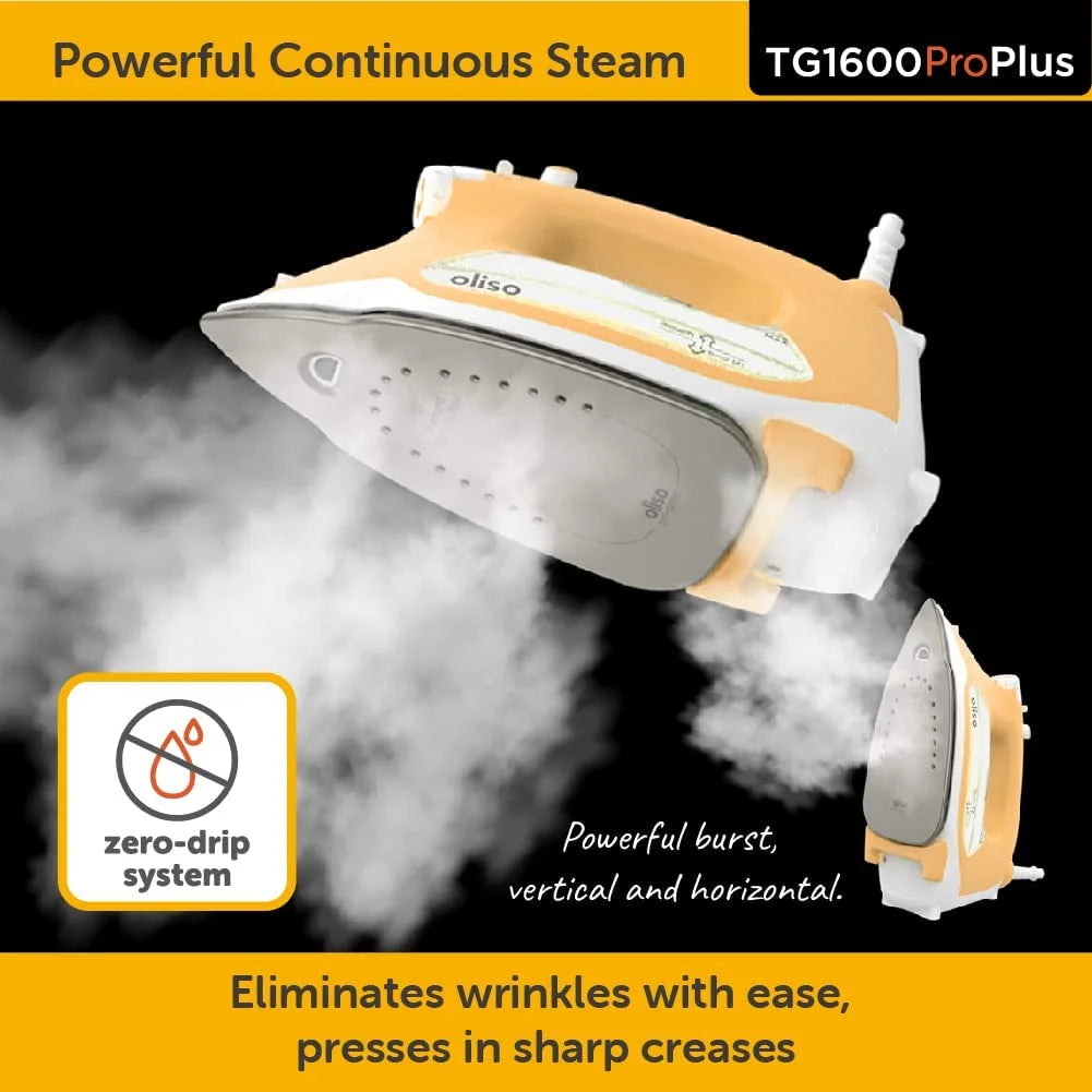 1800 Watt Yellow Steam Iron J561594