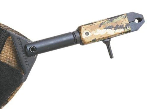 Black Caliper Hook-Loop Strap Release D860