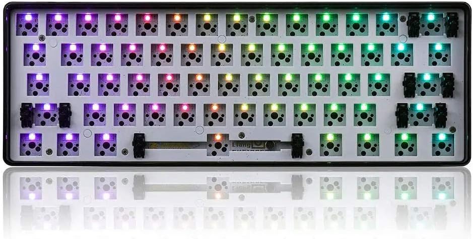 GK87 White TKL Hotswap Mechanical Keyboard Kit Pack of 2 K72144