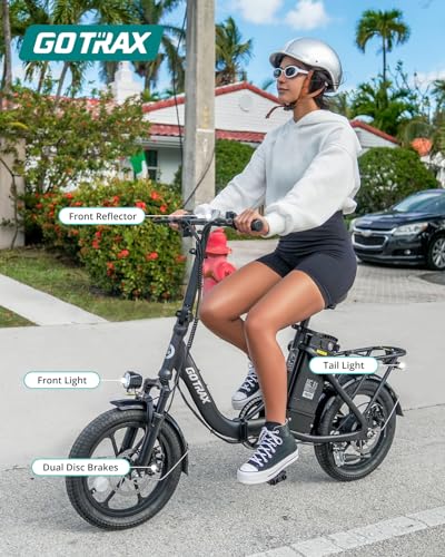 16" Folding Electric Bike with Removable Battery W6635