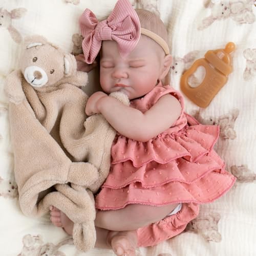 20'' Realistic Vinyl Baby Doll with Outfit Set K56526