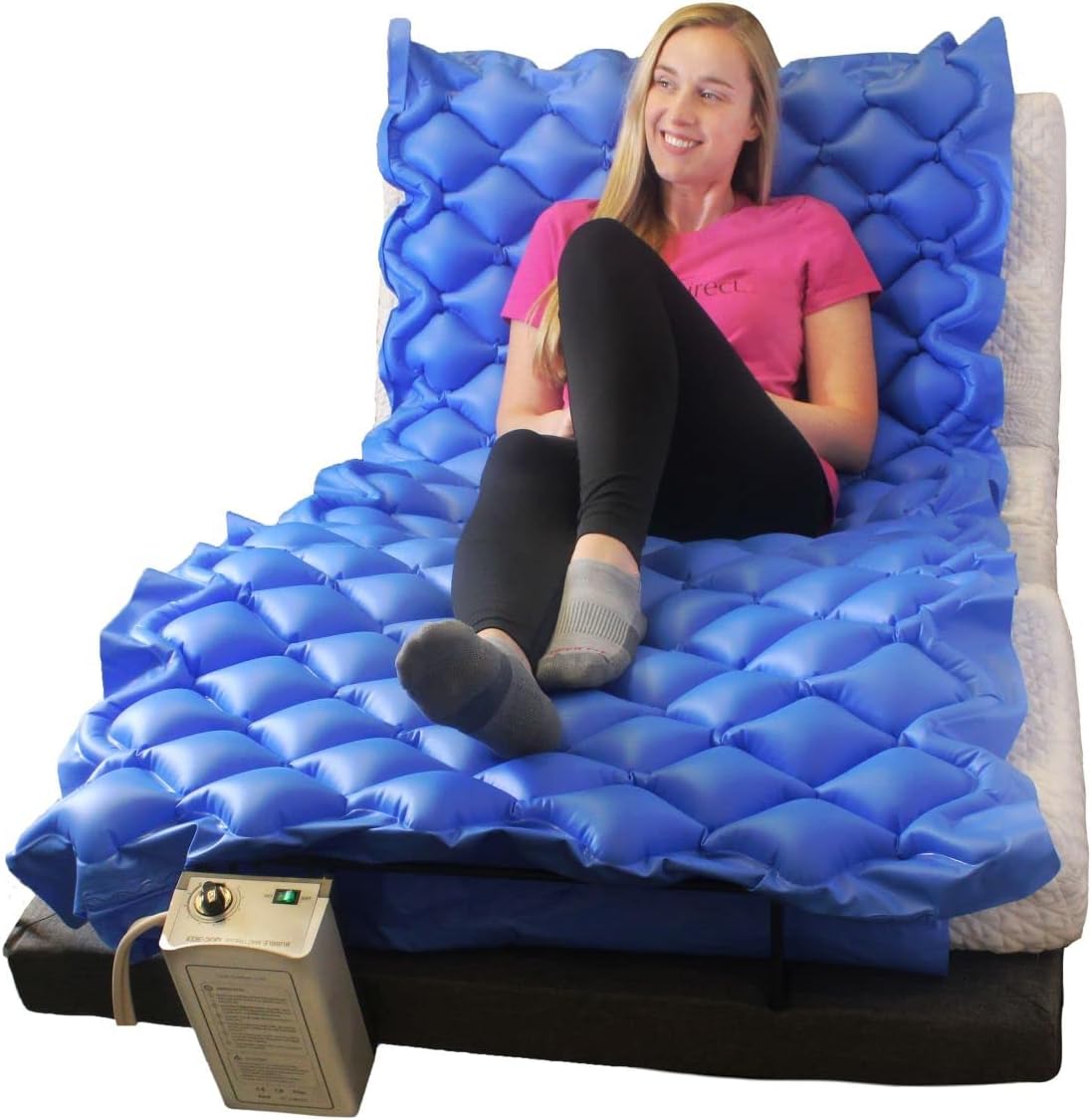 Alternating Air Pressure Medical Grade Mattress Pad with Electric Pump B4849