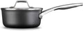 1.5-Quart Hard-Anodized Nonstick Sauce Pan with Cover Black R311303