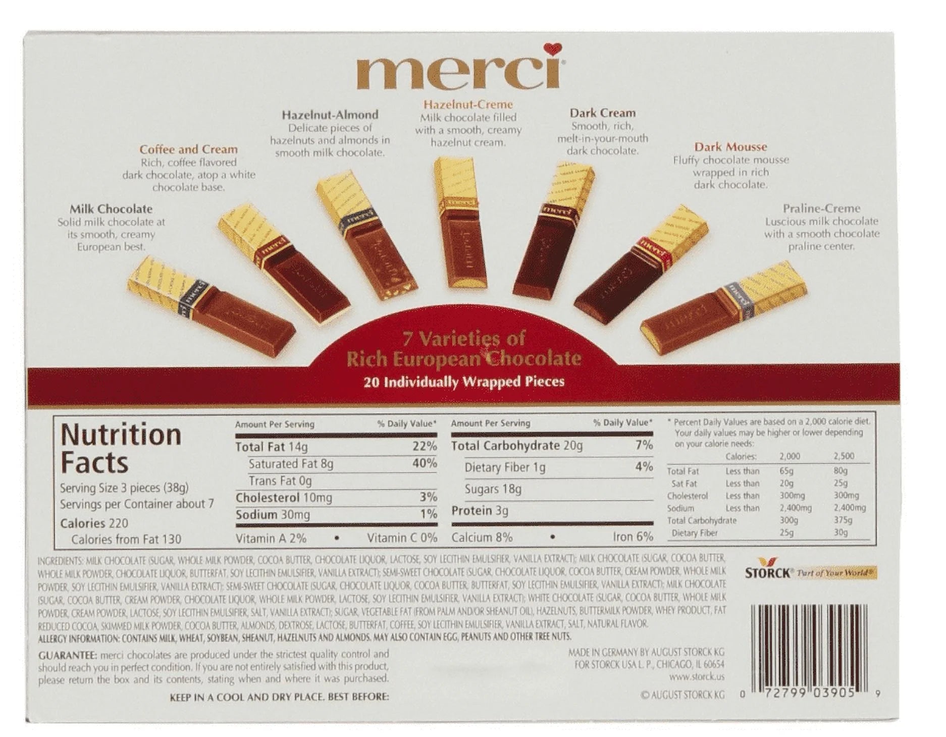 8.8-Ounce Boxes Assortment Chocolates (Pack of 2) D8930