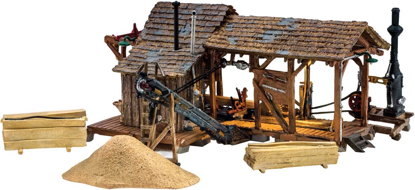 HO Built-Up Buzz Sawmill M303049