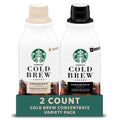 Cold Brew Coffee Concentrate, Black, Madagascar Vanilla, 2 Bottles (32 Fl Oz Each) R4045