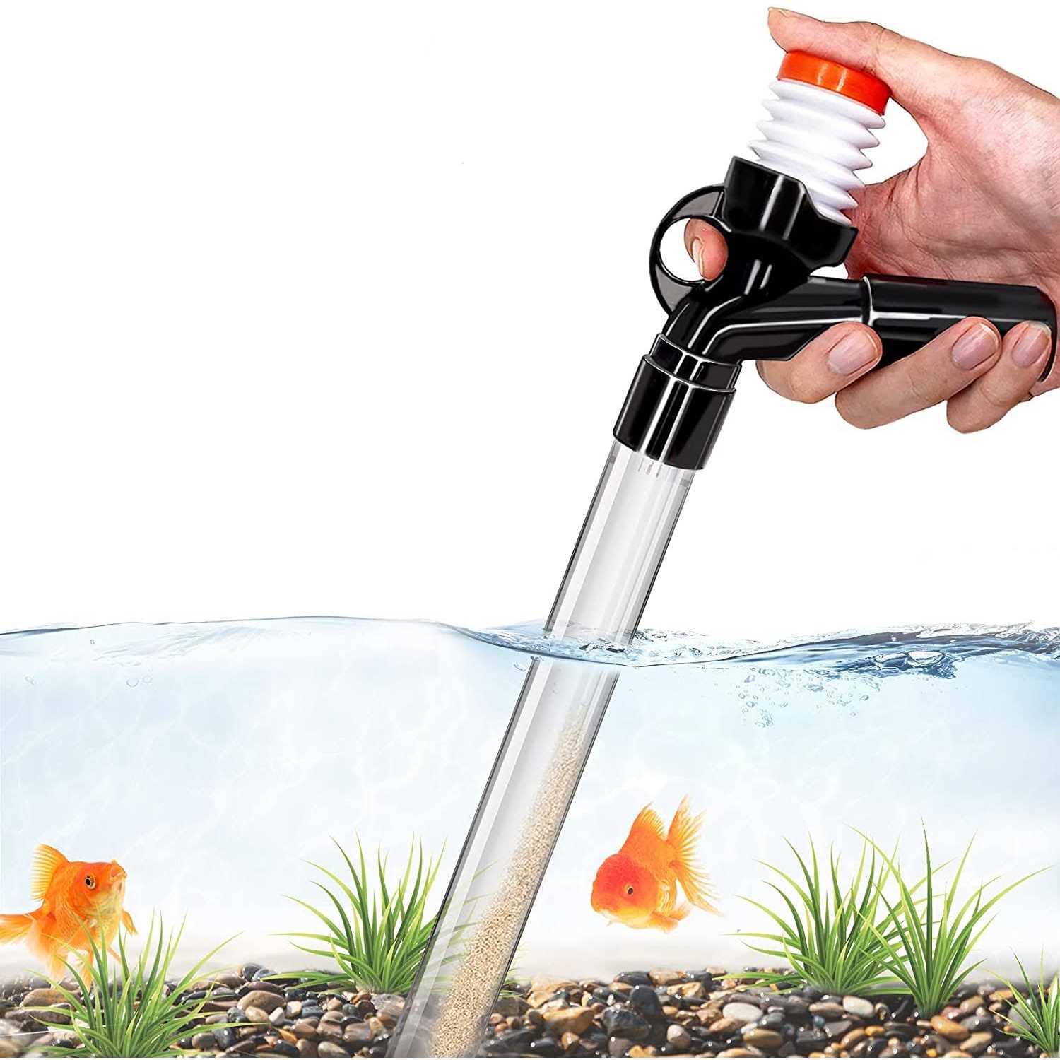 Long Nozzle Aquarium Gravel Cleaner Water Changer R868776