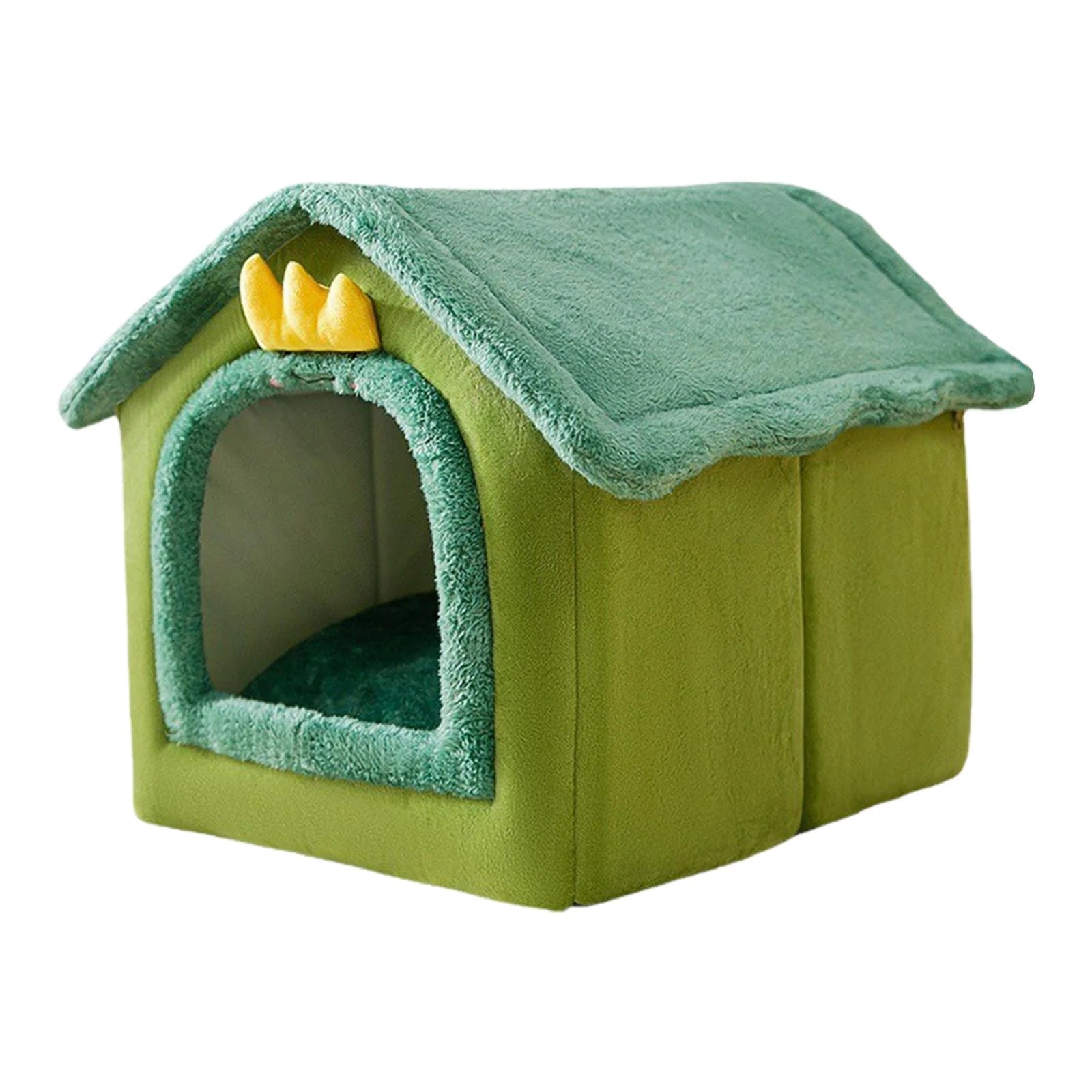Cats Bed Sleeping House Cave Non Slip Kennel Warm Tent U704