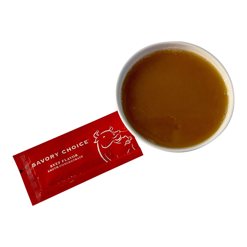 Beef Broth Low Sodium Broth Concentrate 50 Pack J2394