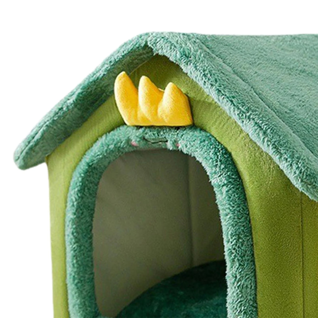 Cats Bed Sleeping House Cave Non Slip Kennel Warm Tent U704