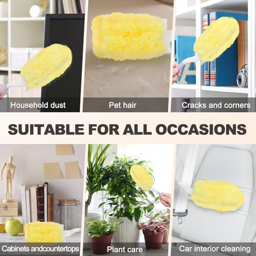 360 Dusters Refills Kit with 4X Microfibers and 1 Handle Q962503