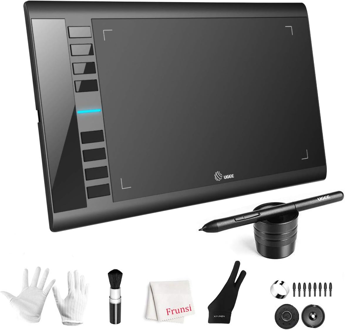 10 x 6 inch Graphics Drawing Tablet with 8 Hot Keys I719556