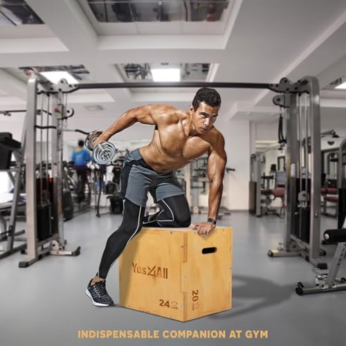 3 in 1 Wooden Plyo Box U812