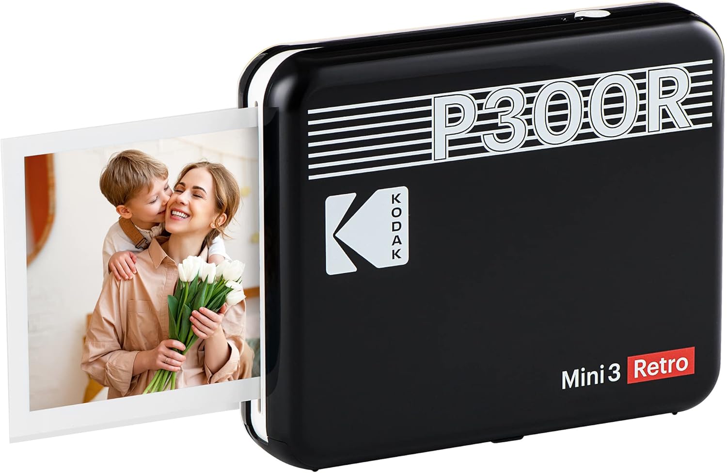 Black Portable Photo Printer P542449