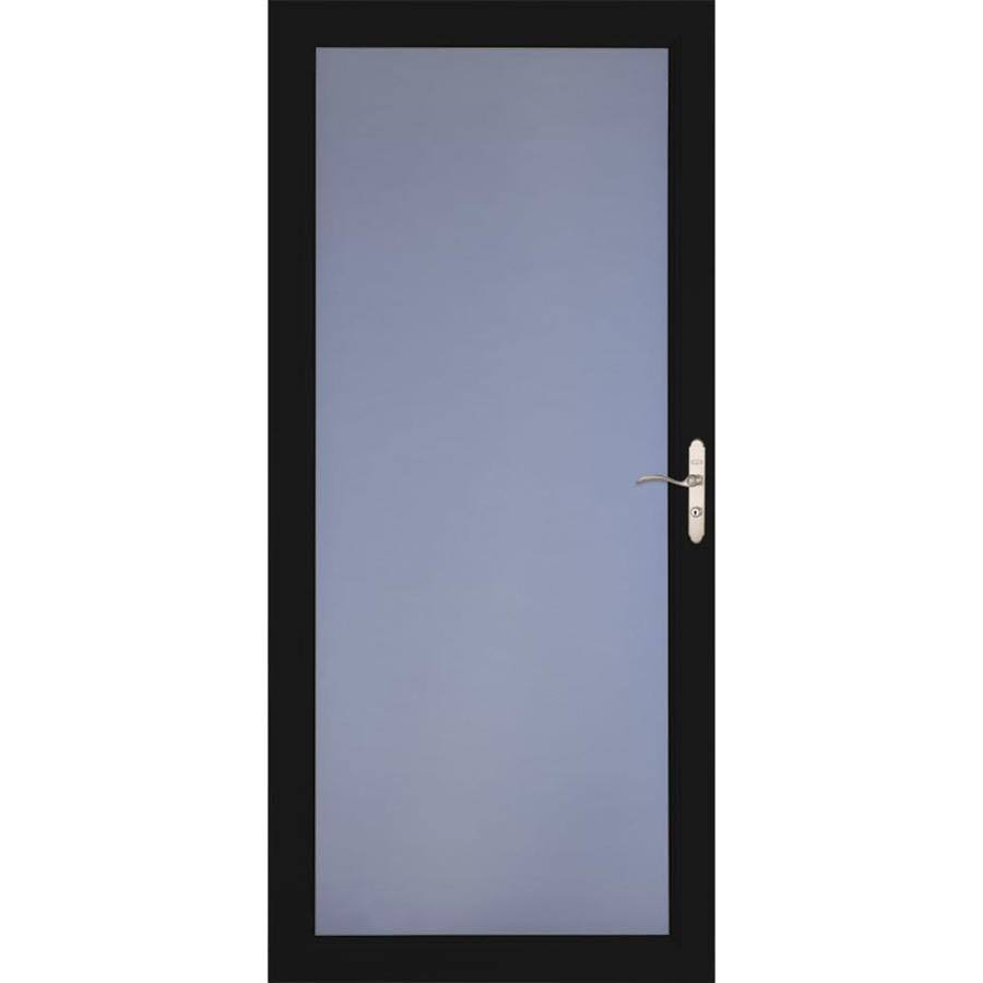 Black Full-view Aluminum Storm Door 36-in x 81-in P647626