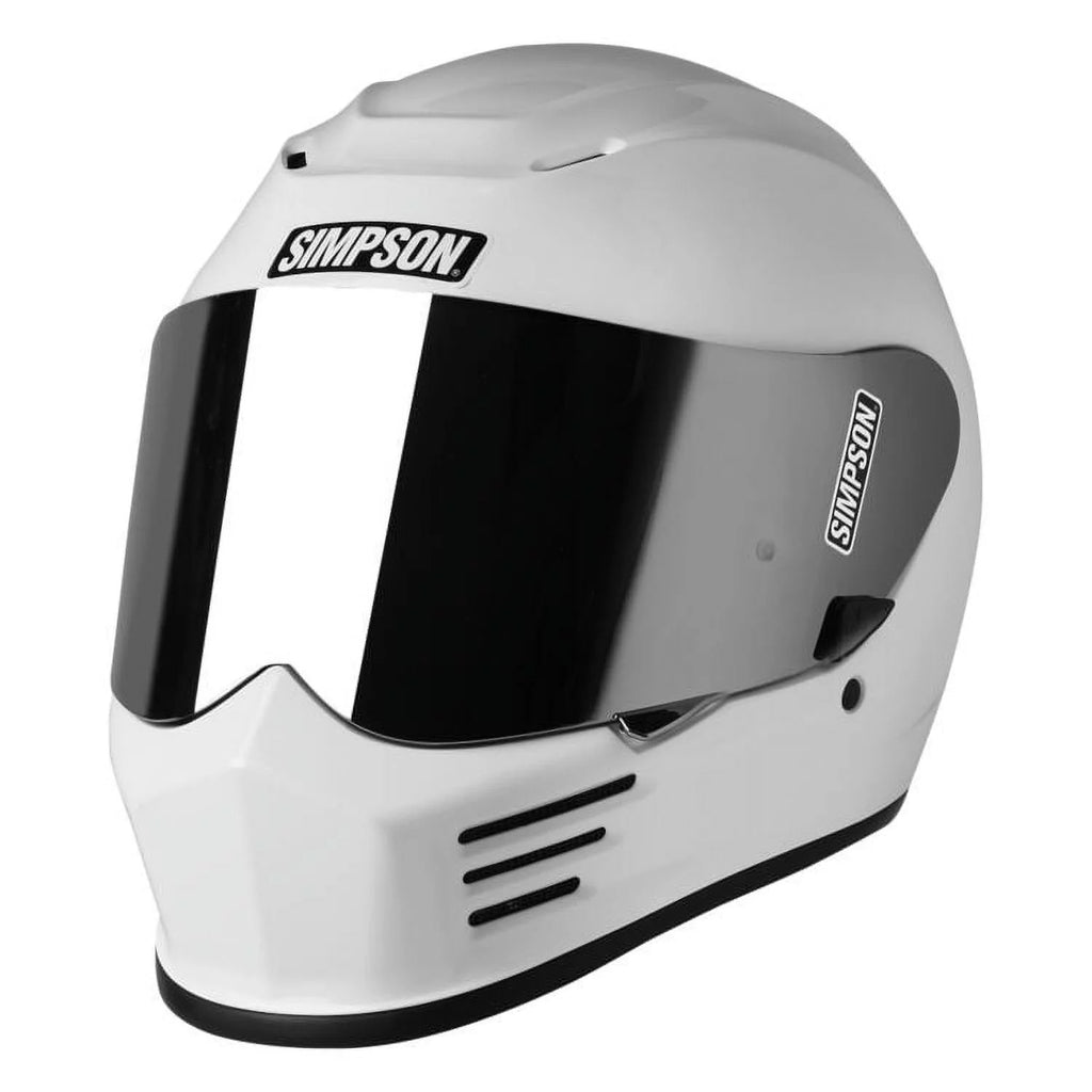 XX-Large White Full Face Racing Helmet C250811