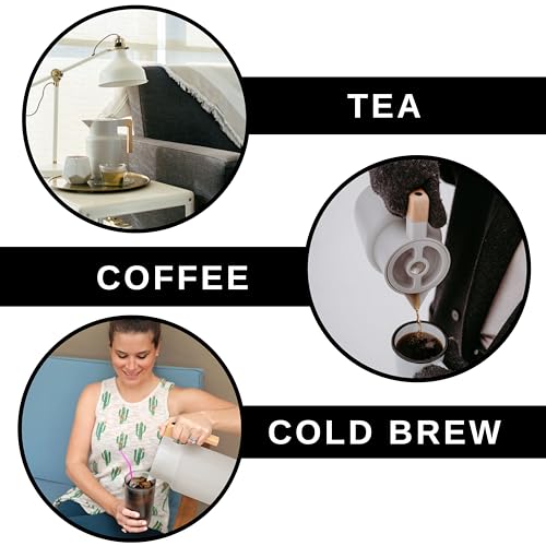 50 Oz Stainless Steel Insulated Coffee Carafe E3377