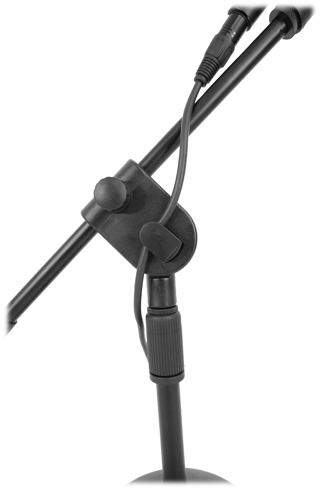 4-Person Podcasting with Mixer Headphones Amp Stands S8685