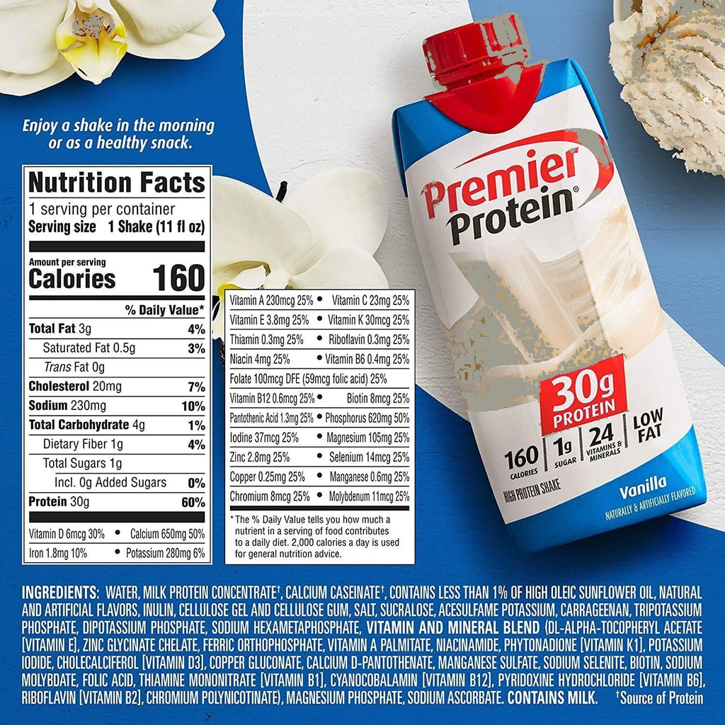 11 Fl. Oz Protein Shakes Variety Sampler Pack, 12 Pack H769206