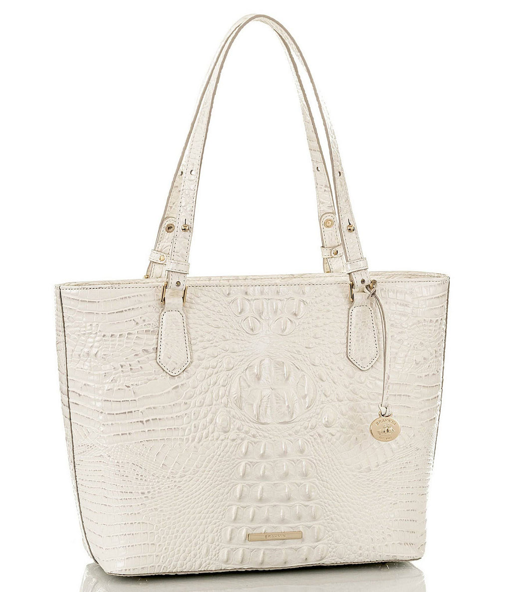 Medium Misha Embossed - Pecan/Gold J4818