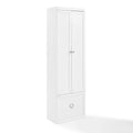 White Wood Convertible Pantry Closet V864641