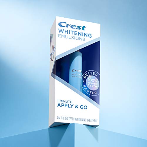 Whitening Emulsions Leave-on Teeth Whitening Gel Kit with Built-in Applicator, 0.35 oz (10g), Twin Value Pack S269