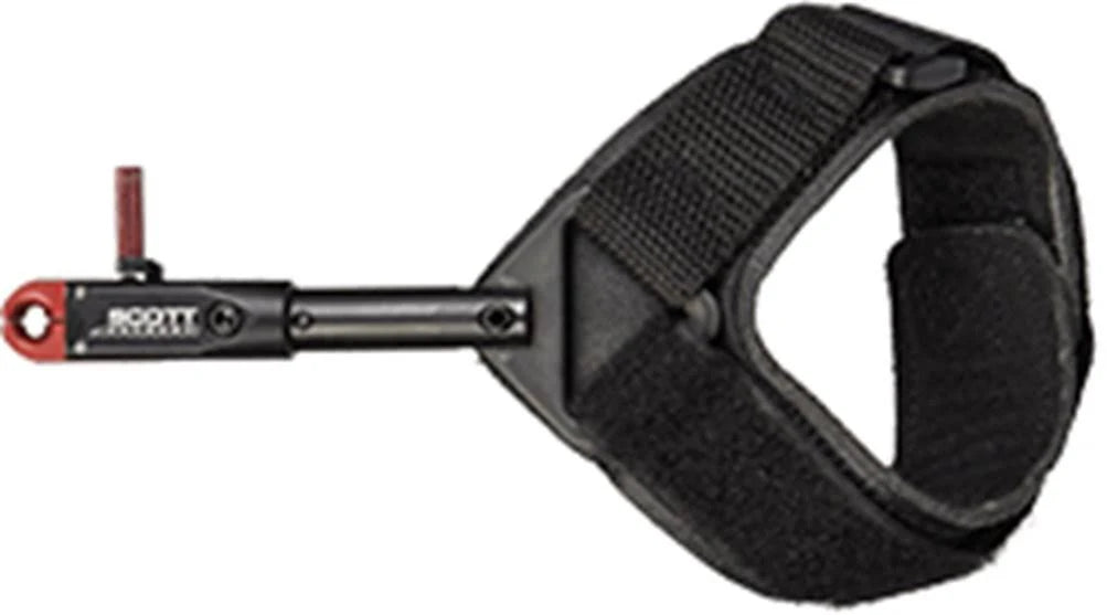 Black Caliper Hook-Loop Strap Release D860