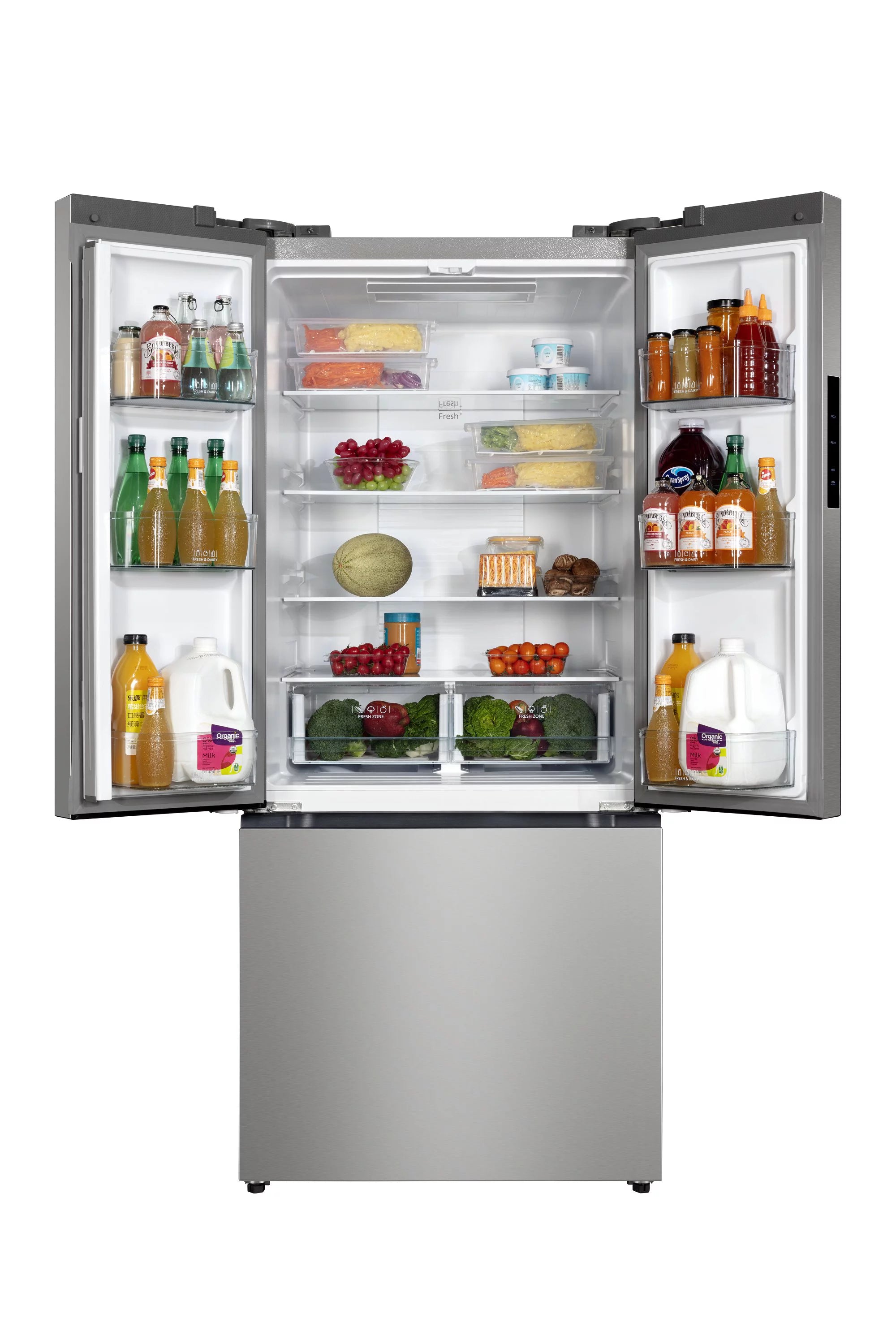 17.7 Cu. Ft. French Door Refrigerator, Platinum Silver Q7861