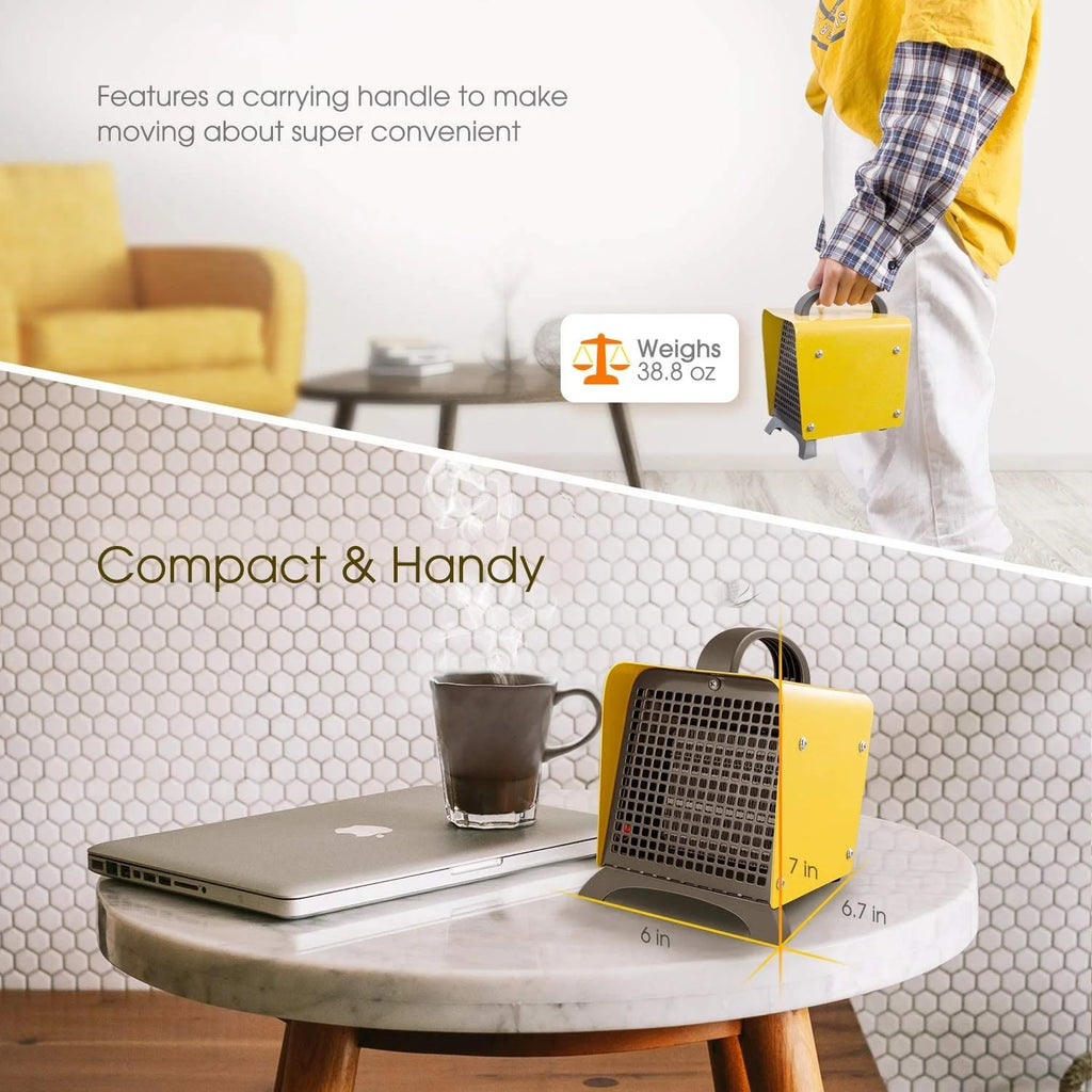 1500W Ceramic Portable Space Heater D306