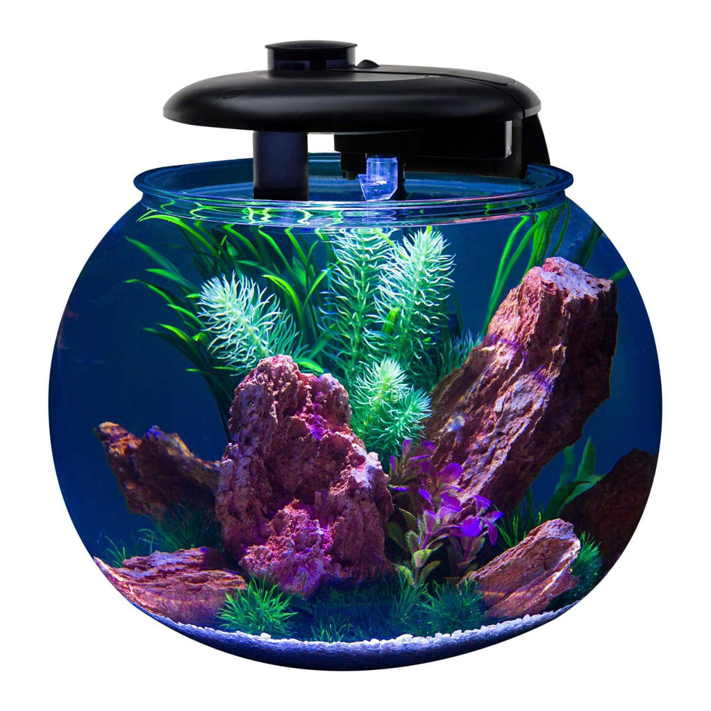 14 Gallon Polycarbonate Bowl-Shaped Aquarium V933