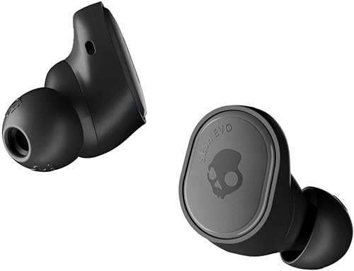 True Black True Wireless Earbuds with Charging Case H474