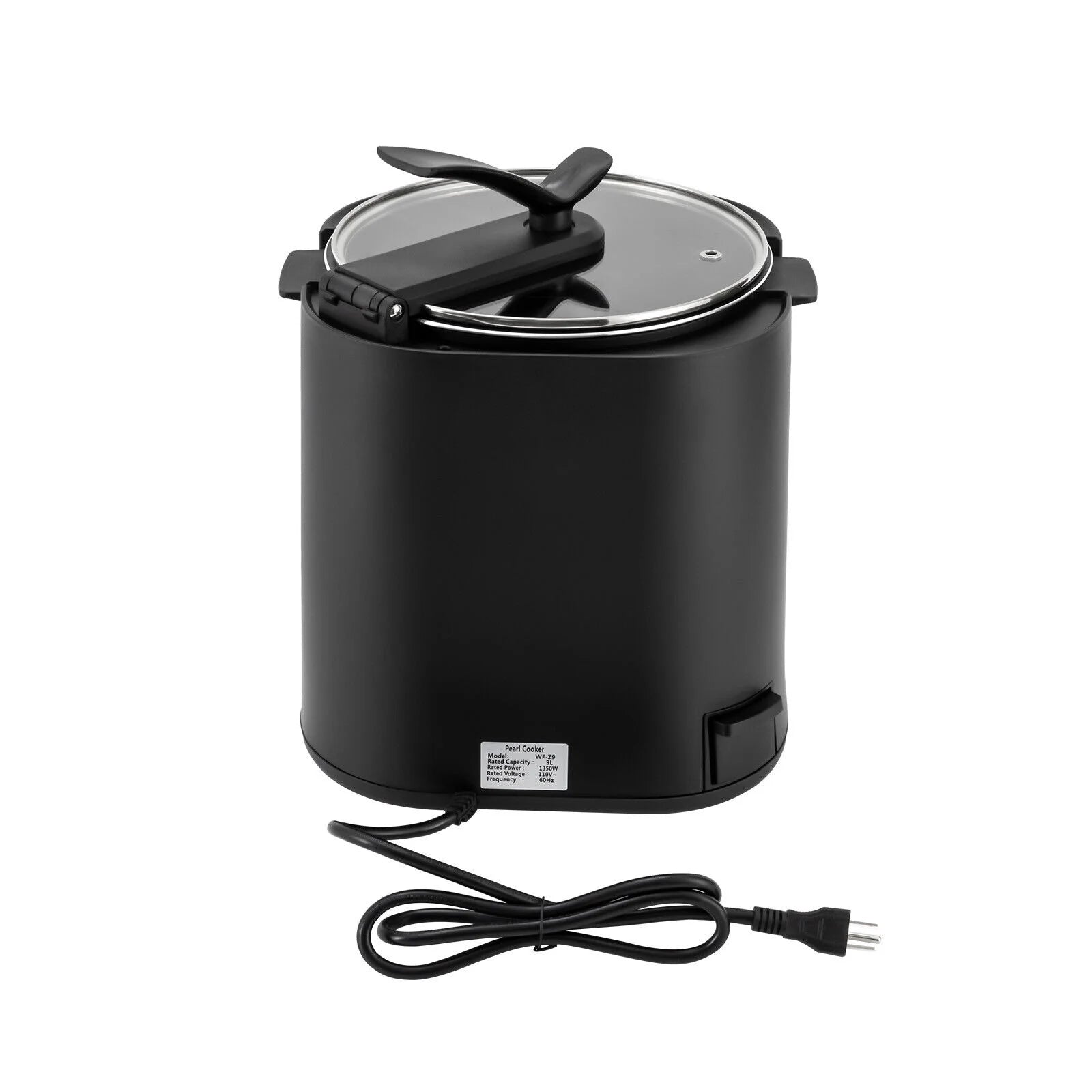 9L/2.38Gal 1350W 110V Automatic Pearl Tapioca Cooker with Touchscreen R747061
