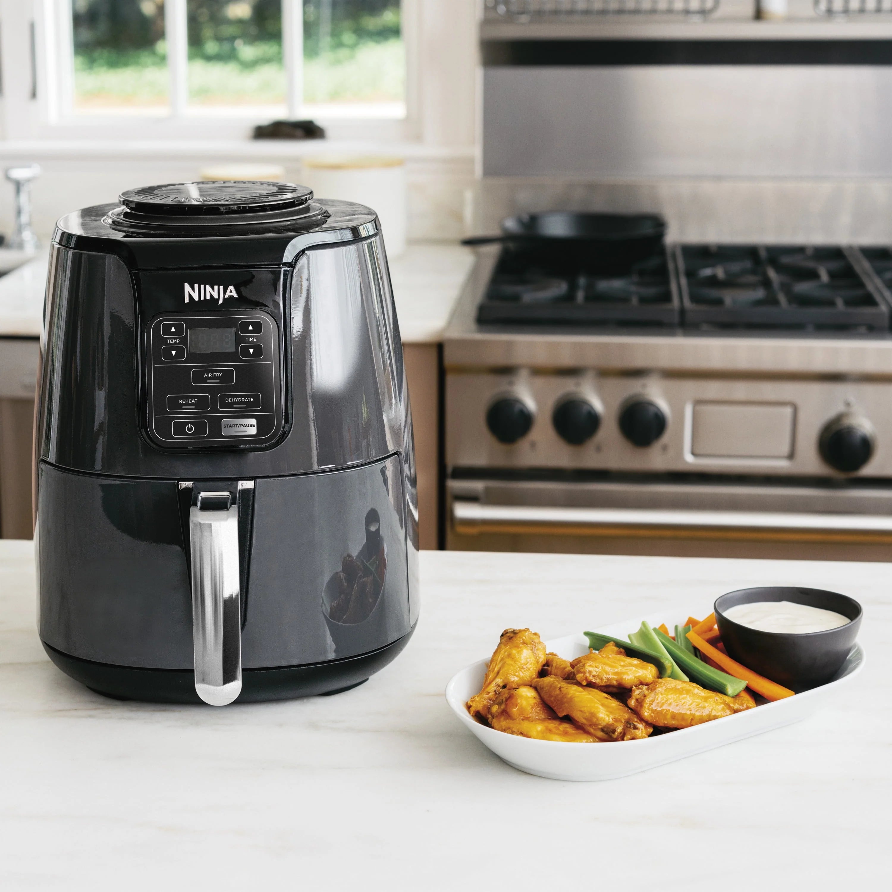 Black 4QT Air Fryer X856